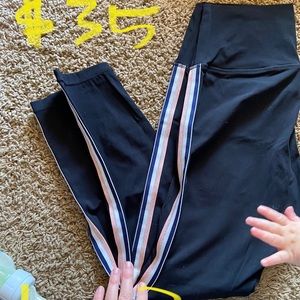 Zyia Pink Rainbow Luxe Legging size 6-8